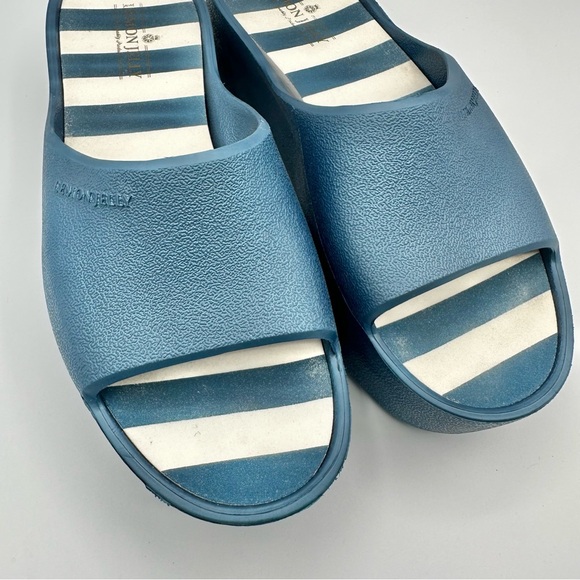Lemon Jelly Women's Sunny Slide Blue Platform Sandal Size EU 39 - Picture 4 of 12
